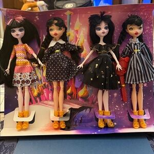 Monster Fashion High Dolls Addams Halloween Ghouls with Accessories